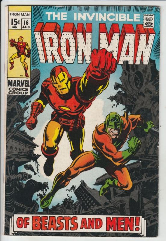 Iron Man #16 (Aug-68) VF+ High-Grade Iron Man