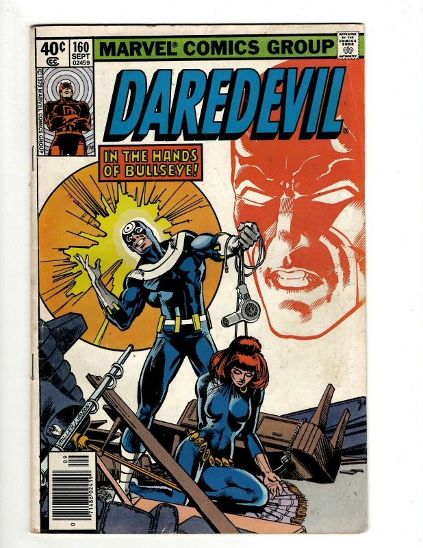 Daredevil # 160 FN Marvel Comic Book Bullseye Elektra Hell's Kitchen SR1