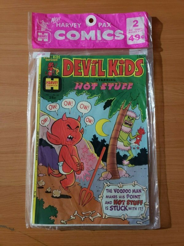 1975 Harvey 2 Pack Sealed Devil Kids Hot Stuff #68 Haunted House 15 HPS 26