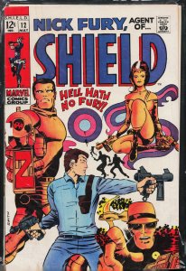 Nick Fury, Agent of SHIELD #12 (1969) Nick Fury