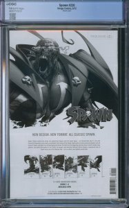 Spawn #220 CGC 9.6 - Sketch Cover