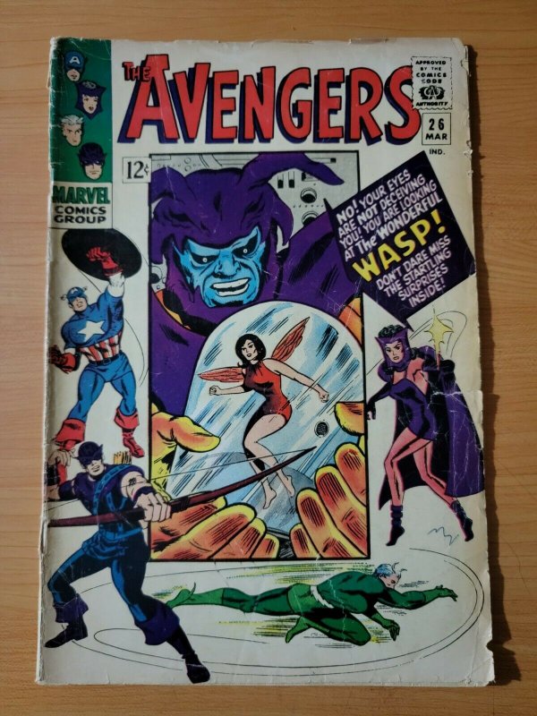 Avengers #26 ~ GOOD GD ~ 1966 Marvel Comics