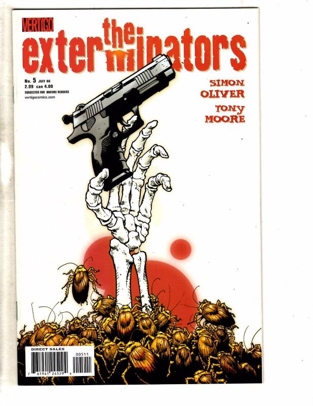 Lot Of 8 Exterminators DC Vertigo Comic Books # 4 5 6 7 8 9 10 11 J235