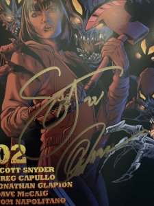 (2022) WE HAVE DEMONS #2 1:25 JAMAL IGLE VARIANT COVER SIGNED SNYDER & CAPULLO