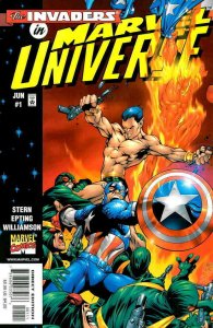 Marvel Universe, The Invaders in #1 Marvel Comics June Jun 1998 (VFNM)