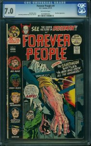 Forever People #9 (1972) CGC 7.0 FVF