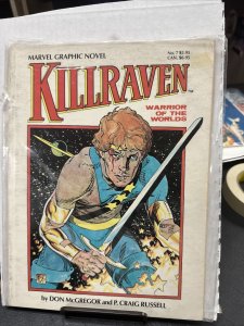 MARVEL GRAPHIC NOVEL #7 KILLRAVEN 1983