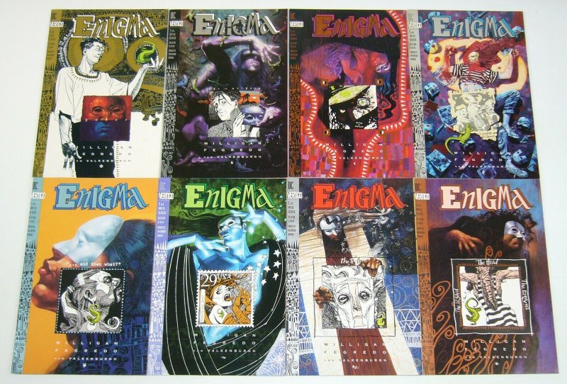 Enigma #1-8 VF/NM complete series - peter milligan/duncan fegredo - vertigo LGBT