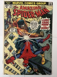 Amazing Spider-Man 123 5.0 (Marvel 1973) Gwen Stacy Funeral /Luke Cage Appear