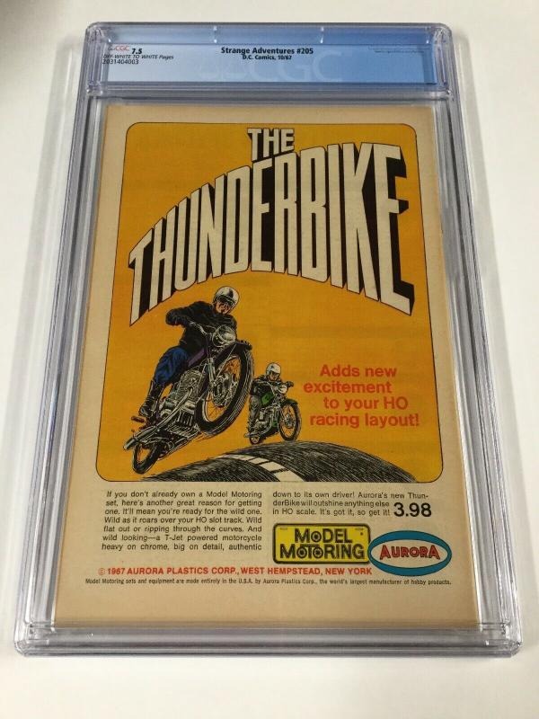 Strange Adventures 205 Cgc 7.5 First 1st Deadman Dc Comics