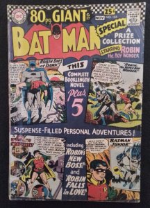 80 Page Giant Batman Special #185 1966 DC 3.5 VG-