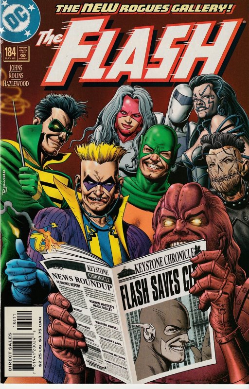 The Flash(vol. 2)# 164, 166, 167, 168, 184 WonderLand plus new Rogues