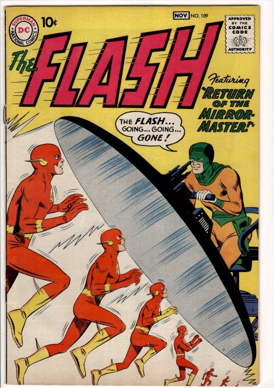 The Flash #109 (1959) see description