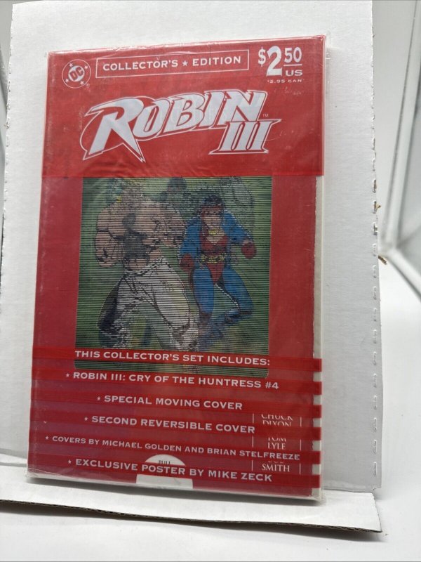 Robin III: Cry of the Huntress #4 Collector sealed book 1992 DC Book