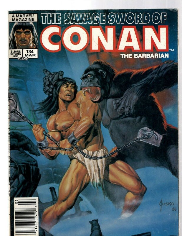 11 Magazines Savage Sword of Conan 131 134 135 149 Cracked 181 Cartoons + EK23