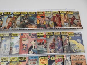 Huge Lot 105 low grade reader Comics W/ Classics Illustrated, Westerns, +More!