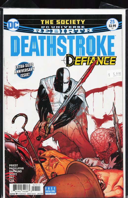 Deathstroke #25 (2018) Cyborg