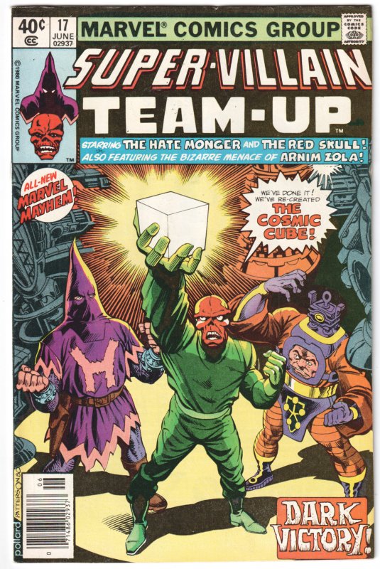 Super-Villain Team-Up #17 (1980) Red Skull