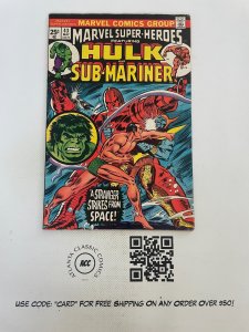 Marvel Super-Heroes # 43 FN Comic Book Tales To Astonish Reprint Hulk 5 J224