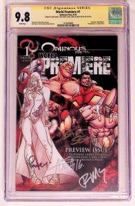 World Premier #1 (2016) CGC 9.8 Signed