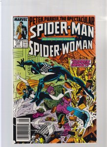 Peter Parker: The Spectacular Spider-Man #126 - Newsstand (7.5/8.0) 1987