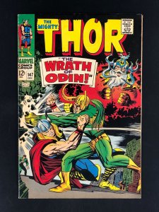 The Mighty Thor #147 (1967) FN Ringmaster & The Inhumans Origin Continues