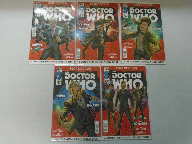 Doctor Who Four Doctors set #1-5 (2015) 8.0/VF