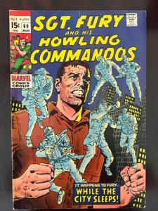 Sgt. Fury #69 (1969) - VF - Beautiful High Grade Book!