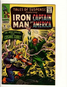 TALES OF SUSPENSE 80 VF+ 8.5 COSMIC CUBE/RED SKULL  (VERMONT COLLECTION)