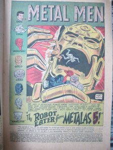 Metal Men DC Comic #29 1968 Silver Age VG+ 4.5 12 cent