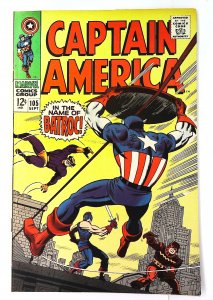 Captain America (1968 series)  #105, Fine+ (Actual scan)