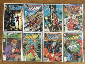 Flash #16,17,18,19,20,21,22.23 DC 1988 2nd Series NM Lot