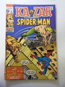 Ka-Zar #3 (1971) FN Condition