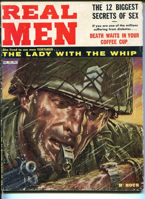 Real Man 12/1960-War-pulp fiction-cheesecake-spicy thrills-VG