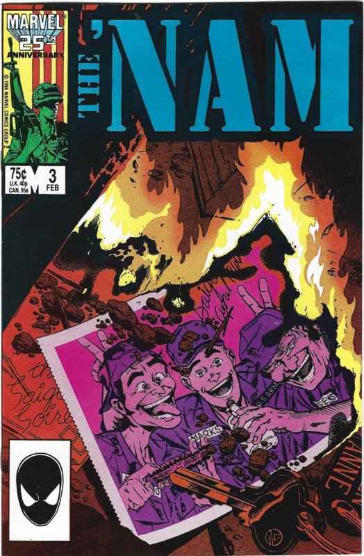 The 'Nam #1 through 5 Direct Edition (1986) rsb2