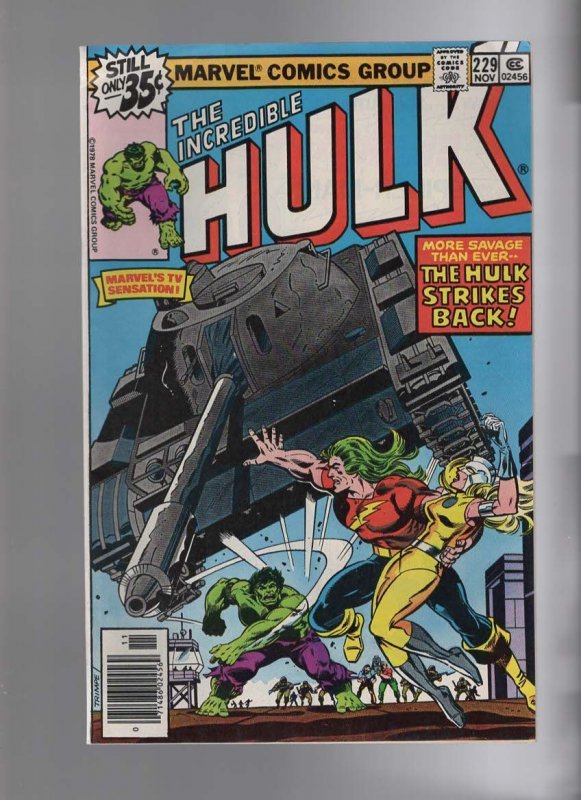 The Incredible Hulk #224,225,226,227,229,230 (1978)