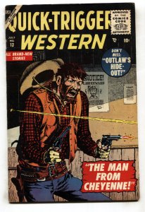 Quick-Trigger Western  #13 1956-Atlas-comic book-Severin-Matt Baker