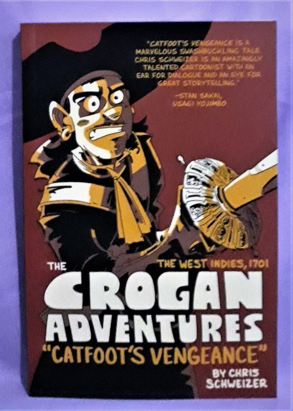 The CROGAN ADVENTURES Catfoot's Vengeance TP Chris Schweizer Oni Press Comics