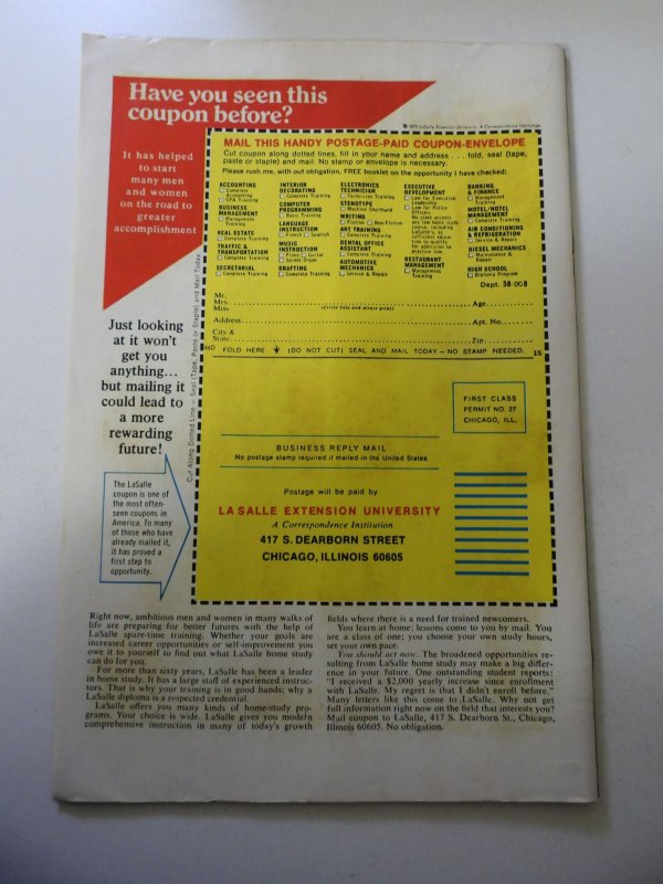 The Avengers #130 (1974) VG+ Condition MVS Intact