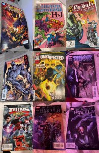 Lot of 9 Comics (See Description) Dracula, Punisher, The Ultimates, The Unexp...