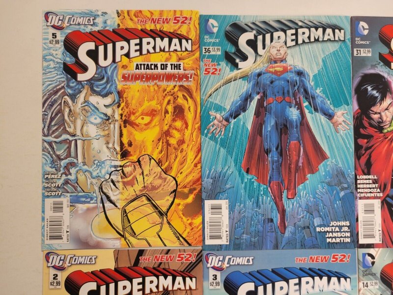 6 Superman DC Comic Books #2 3 5 14 31 36 New 52 76 TJ19