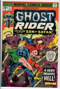 Ghost Rider #17 (1976) 8.5 VF+