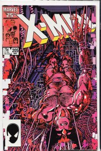 The Uncanny X-Men #205 (1986) X-Men