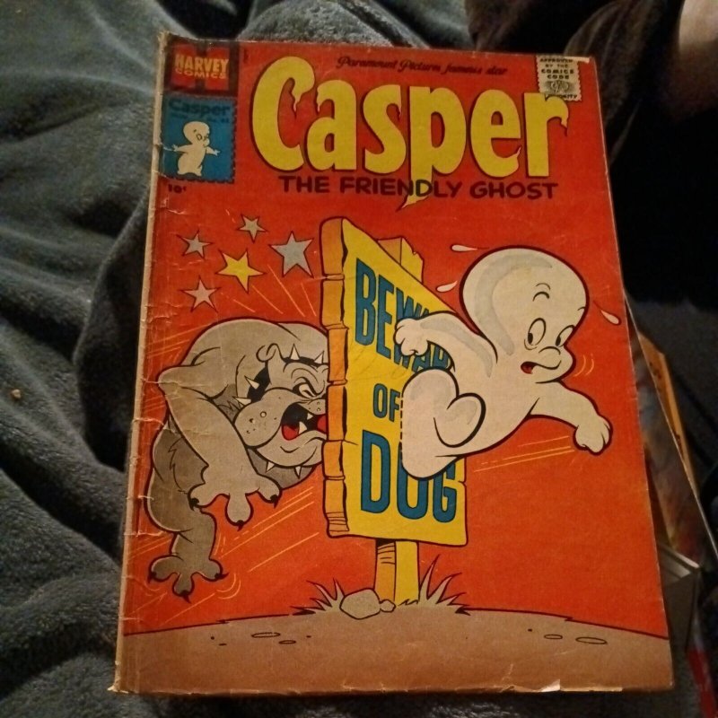 CASPER, THE FRIENDLY GHOST vol.1 #62 Spooky Ghostly Trio Appearance Harvey 1957