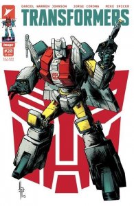 Transformers #20 2nd Ptg Cvr B Jason Howard Autobot Var Image Comics Comic Book