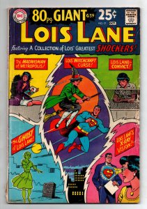 Superman's Girlfriend, Lois Lane #77 (G39) - 80-Page Giant - 1967 - GD/VG