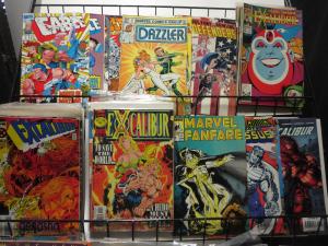 Kochcomics X-MEN Spinoff Titles Lot of 160 WYSIWYG New Mutants etc 1980s-00s SWB 