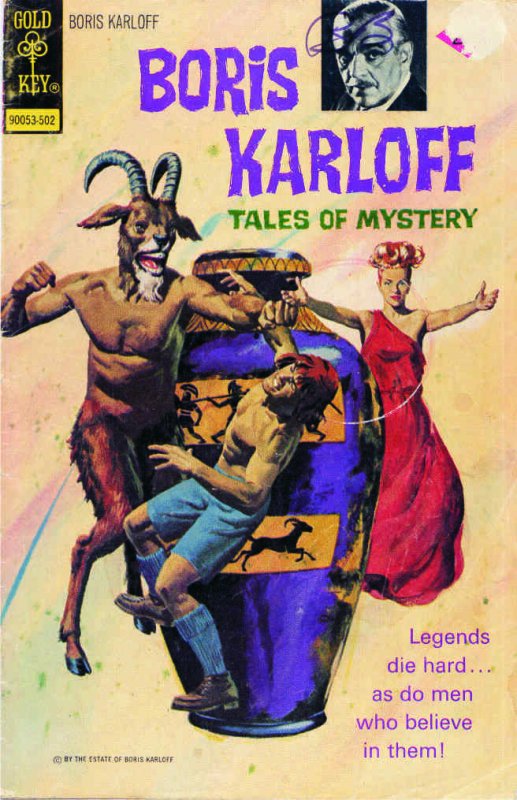 Boris Karloff Tales of Mystery #59 VG; Gold Key | low grade comic - save on ship