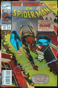 Spider-Man #51 (1994) NM Foil cover flip book
