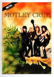 Metal Thunder Comics #1 - Motley Crue - 1st Print - 1990 - (-NM)